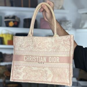 DIOR PINK BOOK TOTE